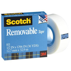 3m scotch removable double sided tape